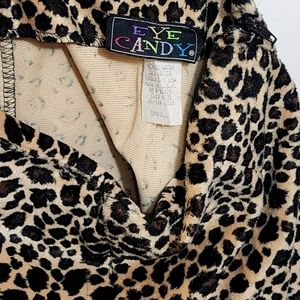 ☆ Vintage Candyeye Mini Cheetah Skirt ☆